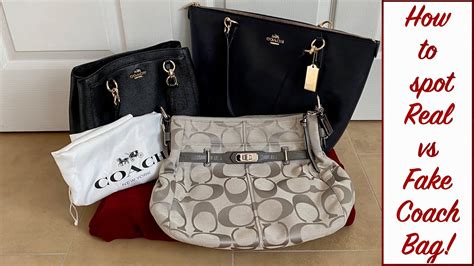 dust bag coach original vs fake|buy a coach bag.